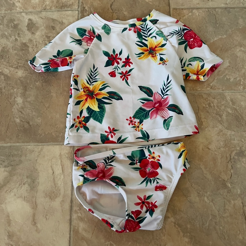 Two Piece Toddler Swimsuit